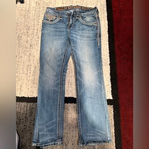 Rock Revival Kort Boot Mens Jeans